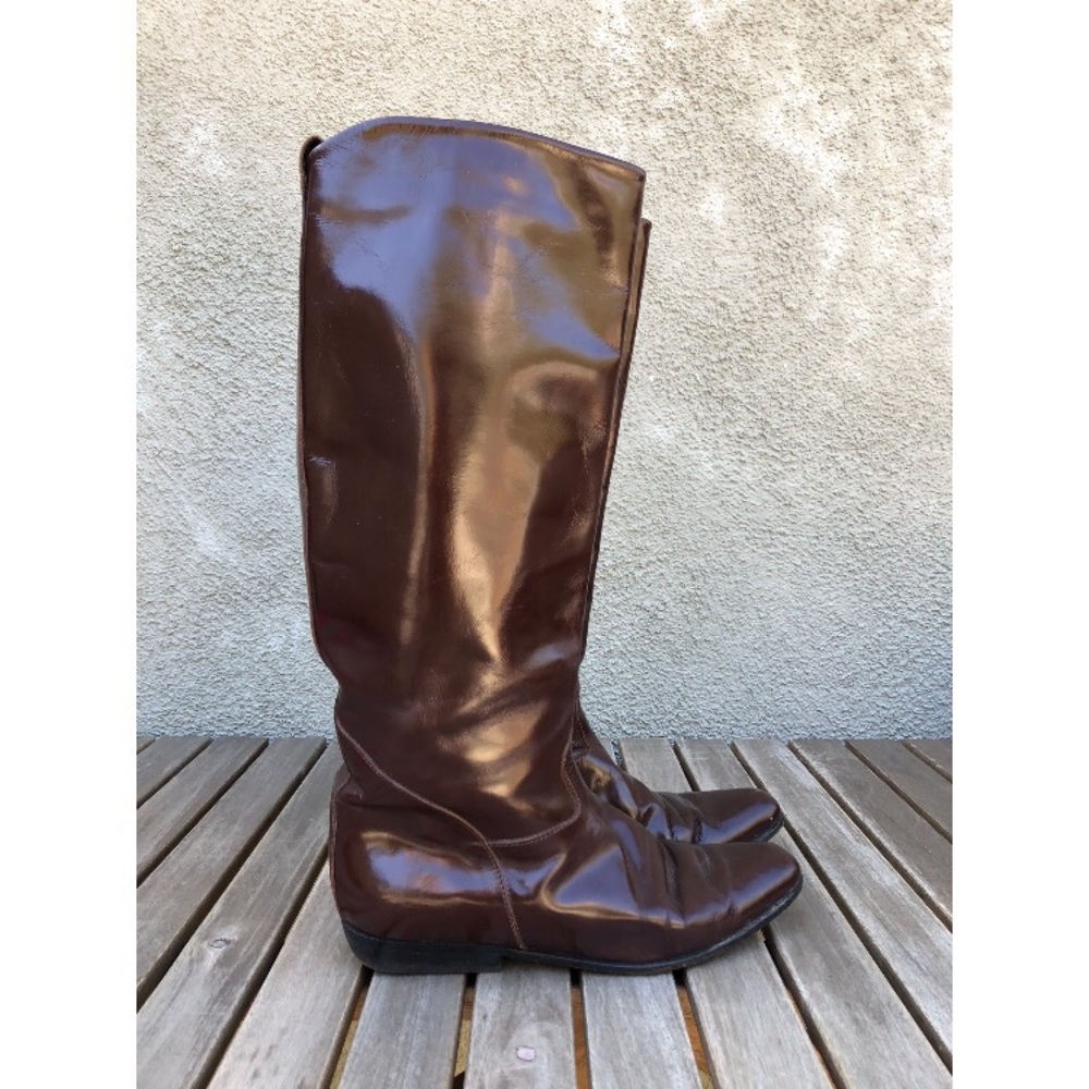 Vintage Charles David Knee High Leather Boots